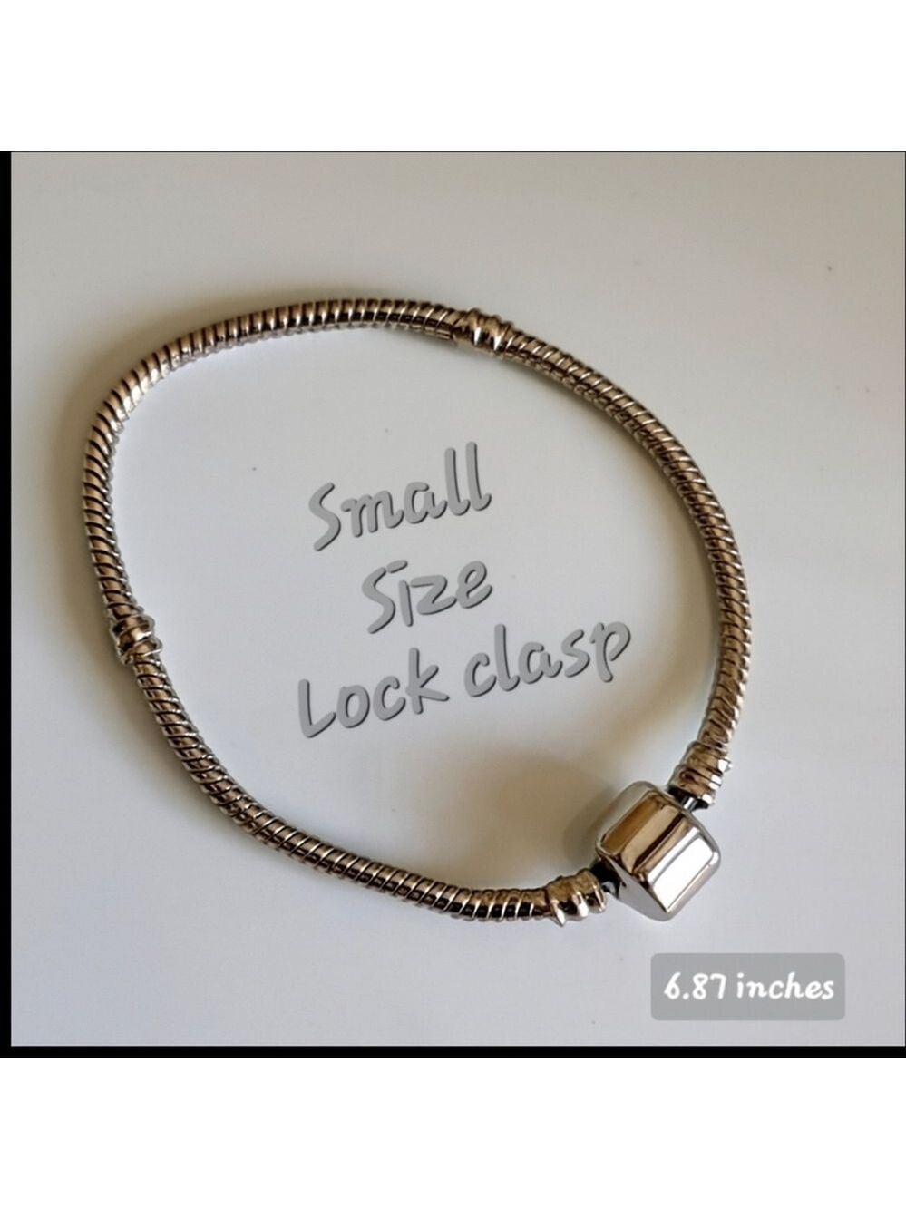 6.87 Inches Charm Bracelet Starter Bracelet